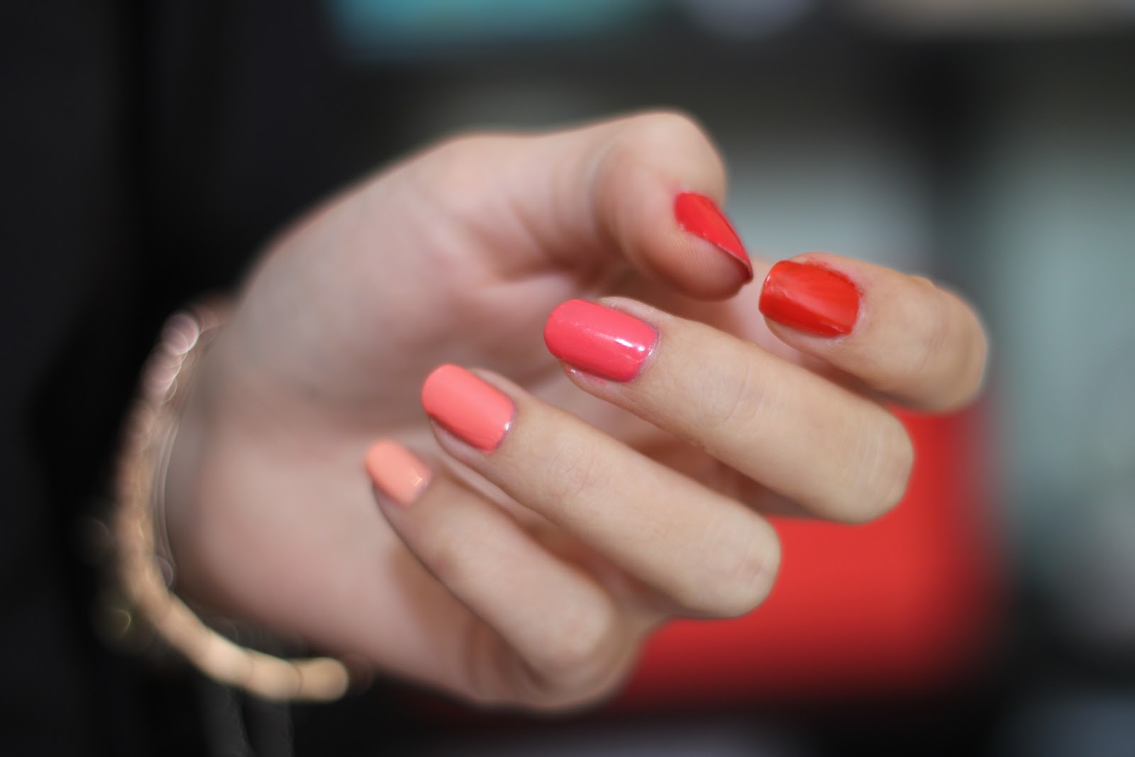 2. How to Create a Stunning Coral Ombre Nail Design - wide 5