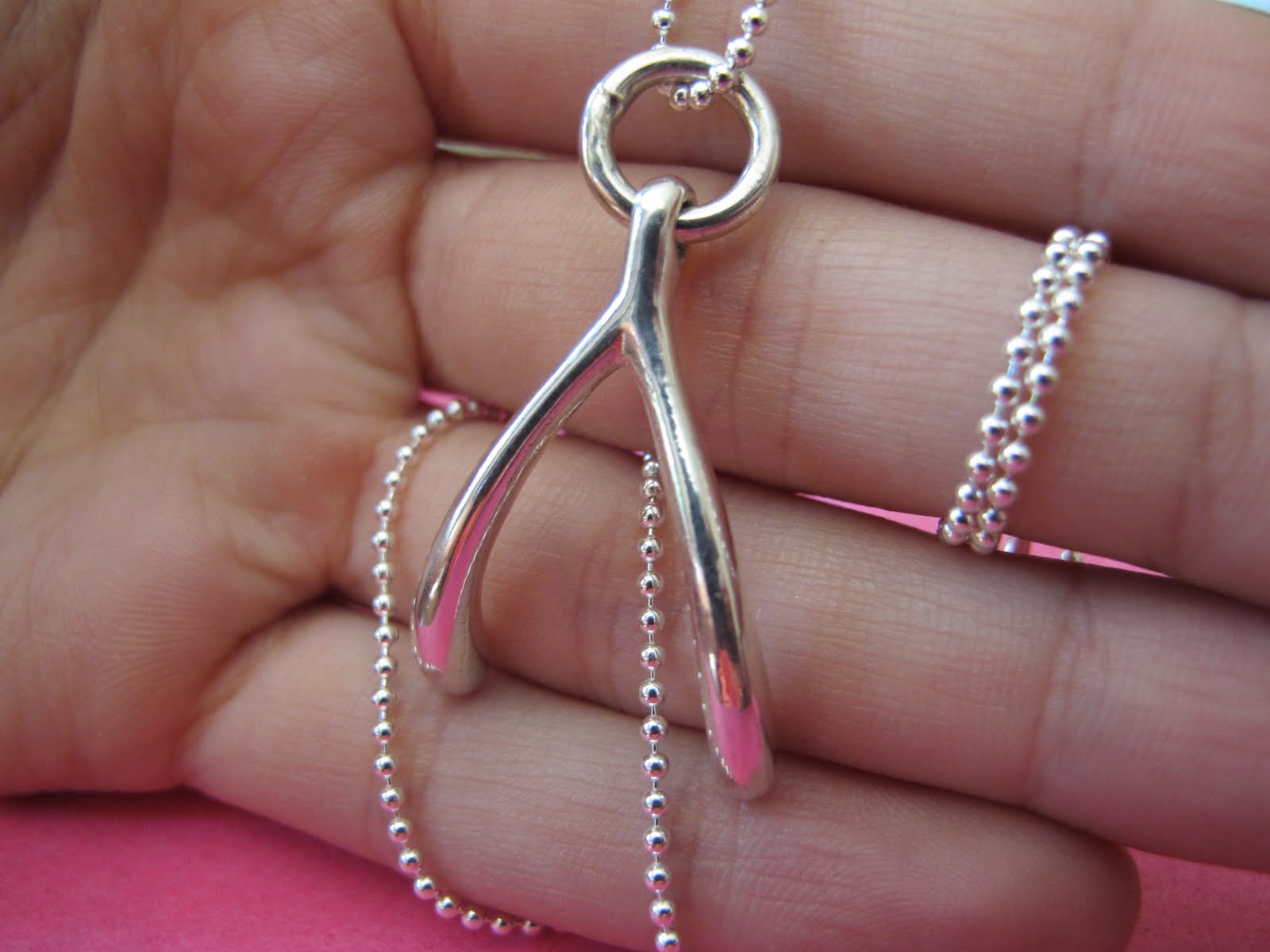 Silver Service Wishbone Lily Pebbles