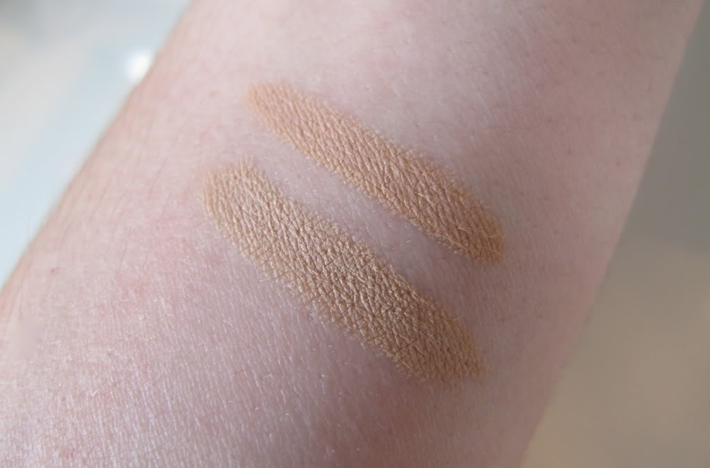 mac rimmel scandaleyes eyeliner dupe nude chromographic nc15 nc20 swatches